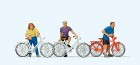 10637 Preiser Waiting cyclists